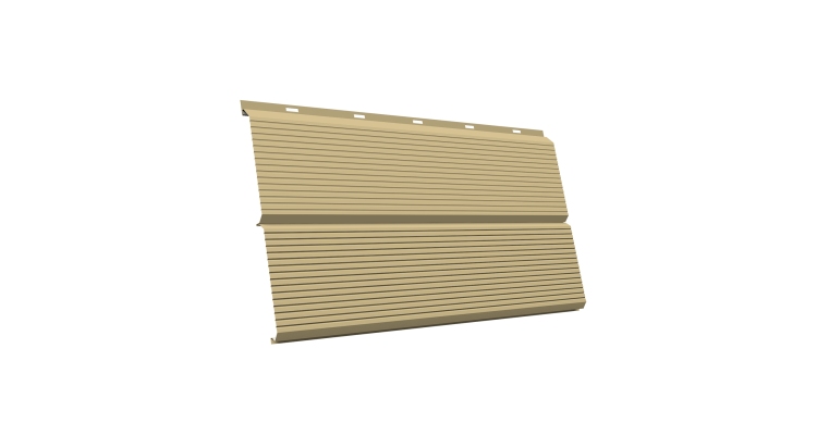 ЭкоБрус 0,345 Gofr GL 0.45 PE RAL 1014 слоновая кость