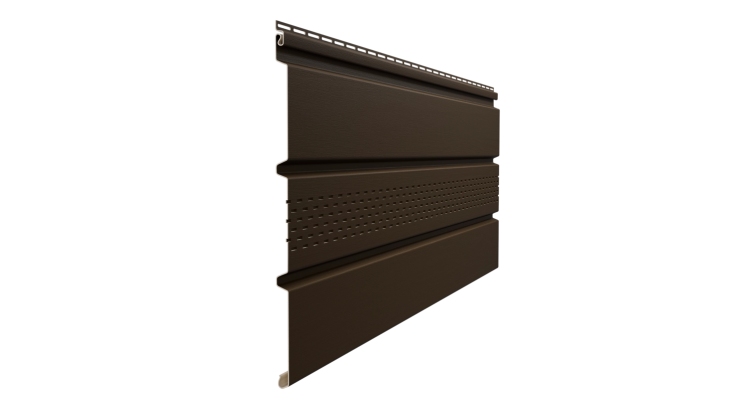 Софит Docke Standard, T4 с центральной перфорацией, шоколад