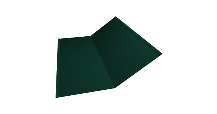 Планка ендовы нижней 300x300 0,45 Drap RAL 6005 зеленый мох (2м)