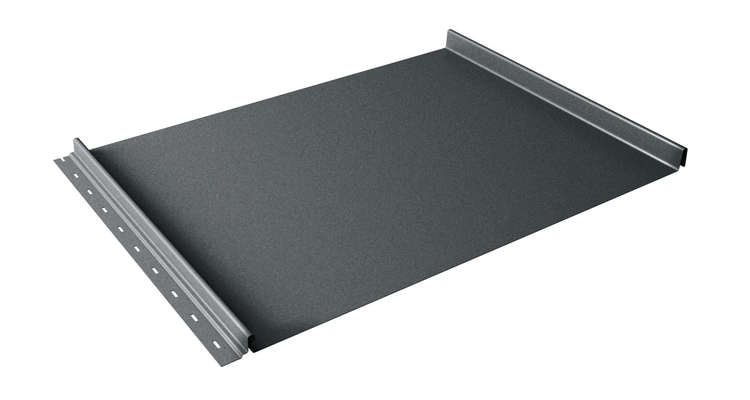 Кликфальц GL 0,5 Rooftop Бархат с пленкой RAL 7016 антрацитово-серый
