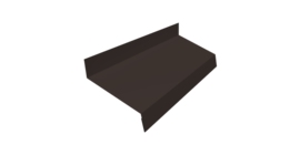 Отлив простой 50 0,5 PurLite Matt RR 32 темно-коричневый (2м)