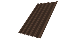 Профнастил HC35R 0,5 Satin Matt TX RAL 8017 шоколад