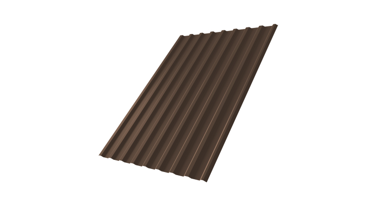 Профнастил С20R 0,5 PurPro RAL 8017 шоколад