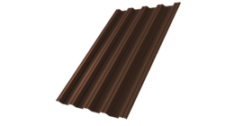 Профнастил НС44 Grand Line 0,5 Rooftop Бархат RAL 8017 шоколад
