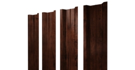 Штакетник П-образный В с прямым резом 0,45 Print Elite Cherry Wood TwinColor