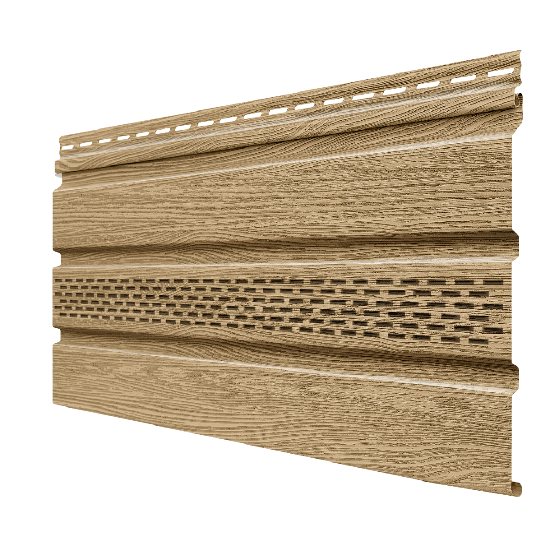 Софит частично перфорированный Технониколь Фактур Сосна 3 м