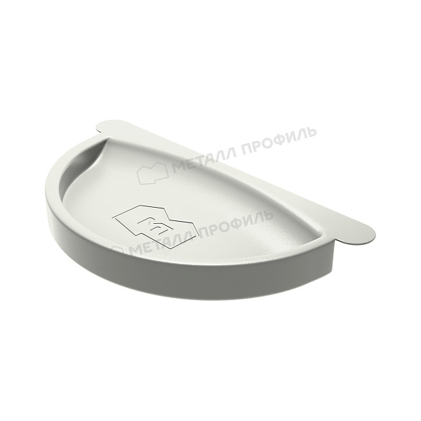 Заглушка желоба Металл Профиль Foramina PUR D150 RAL 9010