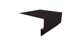 Планка околооконная сложная Экобрус Grand Line 250х75х25 0,45 Drap TX RAL 9005 черный (3м)