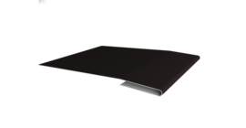 Планка начальная 0,5 Drap RAL 9005 черный (3м)