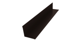 Угол внутренний 50х50 0,5 Satin Matt RR 32 темно-коричневый (2м)