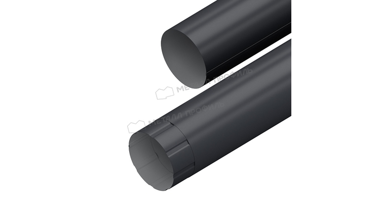 Труба водосточная Металл Профиль ПРОЕКТ D150х3000 Ral 7024