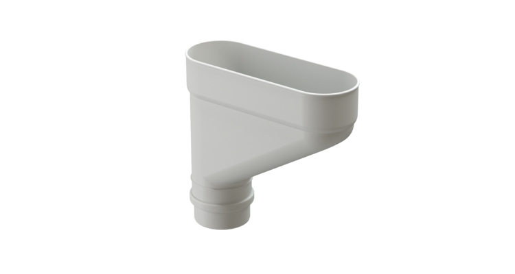 Коллектор для водостока Lux, пломбир